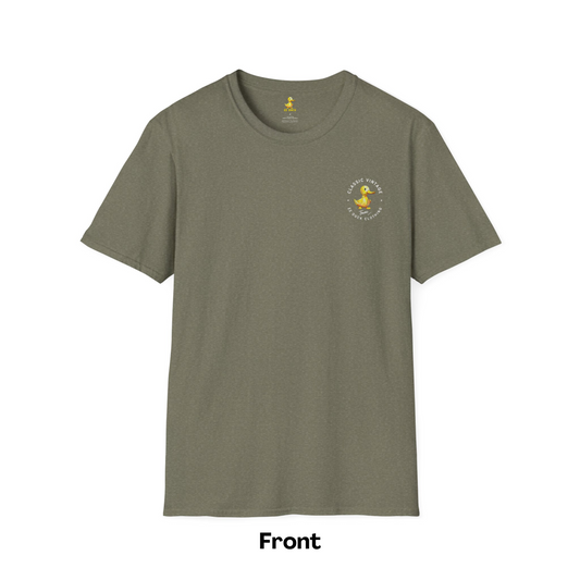 Classic Vintage T-Shirt - Heather Military Green