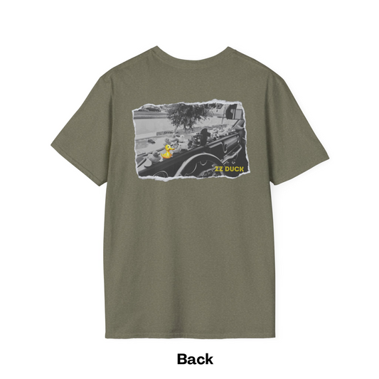 ZZ's Jeep T-shirt - Heather Military Green