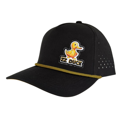 ZZ Duck - Performance Rope Snapback - Black/Yellow ZZ Duck - Performance Rope Snapback - Black/Yellow