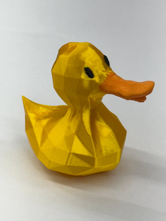 ZZ Duck - 3D Printed Decorated Origami Figurine