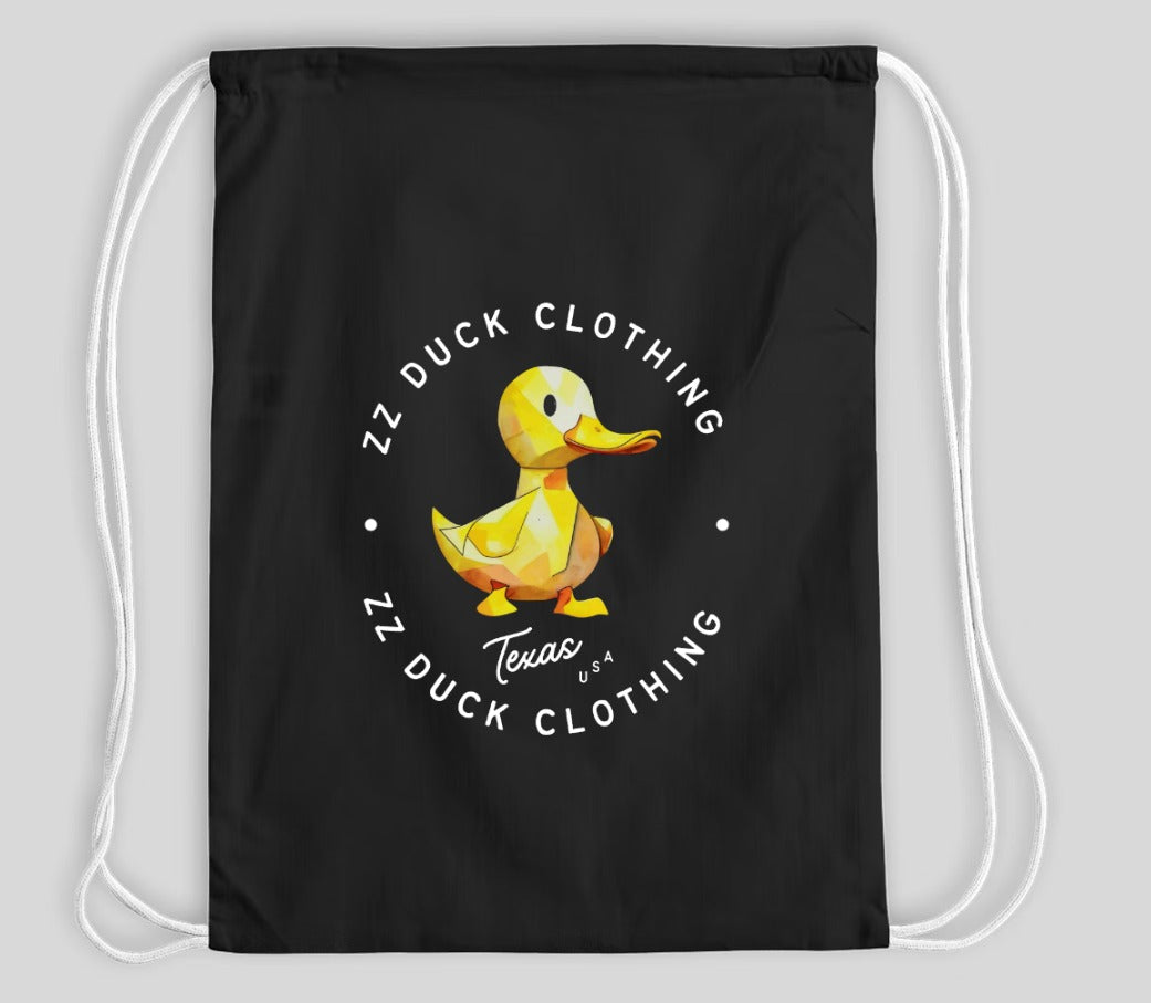 ZZ Duck Drawstring Bag